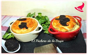 Souffle De Foie Y Trufa Negra.
