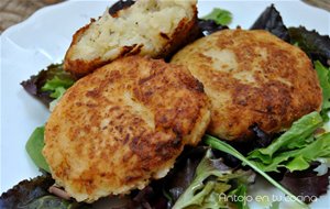 Hamburguesas De Coliflor Y Patata
