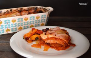 Pastel De Pollo Con Bacon Y Patatas
