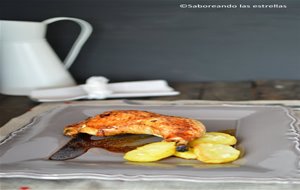 Pollo Con Caramelo De Cerveza Y Miel De Caña
