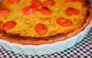 Quiche De Calabacín Y Cebolla
