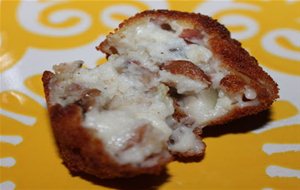 Croquetas De Setas Y Jamón Serrano
