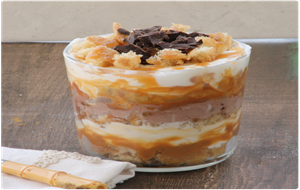 Trifle De Chocolate Y Caramelo
