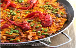 Arroz Con Setas Y Cangrejos
