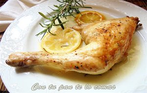 Pollo Al Romero Y Al Limón
