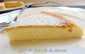 Pastel De Queso Y Chocolate Blanco (pastel Japonés)
