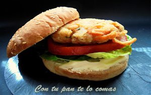 Hamburguesas De Atún Y Surimi
