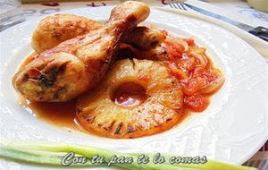 Pollo Con Piña Al Horno
