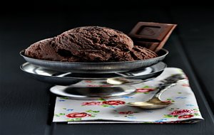 Receta Helado De Chocolate Negro