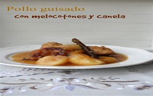 Pollo Guisado Con Melocotones Y Canela
