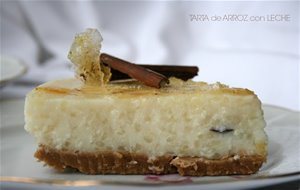 Tarta De Arroz Con Leche
