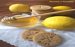 Galletas De Limon Y Miel. 
