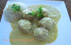 Albóndigas De Carne Al Curry. #asaltablogs
