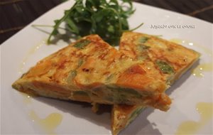 Tortilla De Boniato (batata) Y Calabacín
