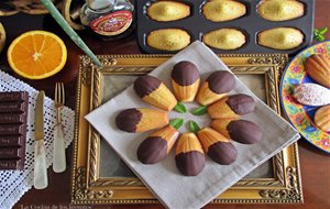 Madeleines De Sirope De Arce Y Naranja
