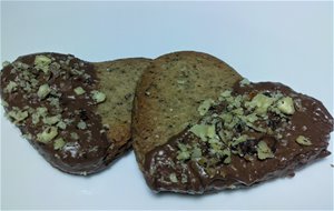 Galletas De Crema De Queso Con Nueces
