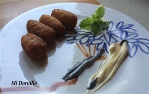 Croquetas De Calamar Y Gambas De Estepona.(con Alioli) #motinasaltablog...
