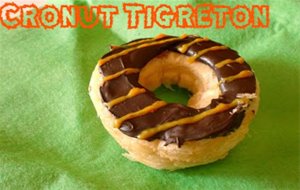 454&#176;receta:  Cronut  Tigretón 
