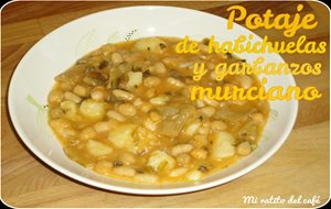 Potaje De Habichuelas Y Garbanzos Murciano
