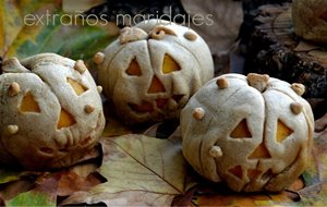 Melocotones Rellenos Para Halloween
