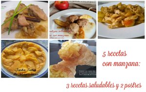 5 Recetas Con Manzana: 3 Recetas Saludables Y Dos Postres

