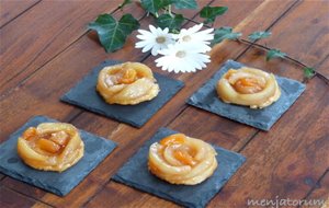 Mini Tatin De Peras
