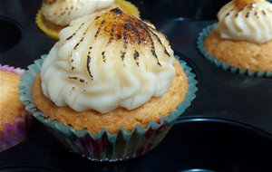 Cupcakes De Crema Catalana
