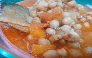 Garbanzos Con Bacalao
