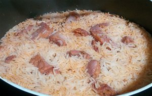 Arroz Basmati Con Costilla De Cerdo Adobada
