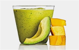 Receta Smoothies - Batido Saludable Aguacate, Mango Y Lima
