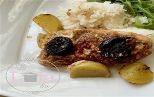 Lomo Con Mermelada De Chabacano Y Ciruela
