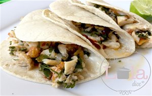 Tacos De Pescado Al Perejil
