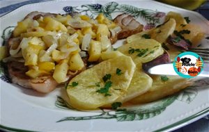 Chuletas De Cerdo Con Manzanas