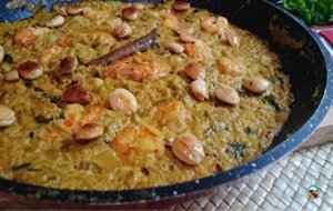 Arroz Con Langostinos Al Curry
