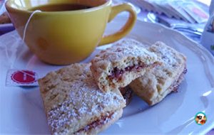 Galletas De Vainilla Y Mermelada