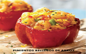 Pimientos Rellenos De Arroz
