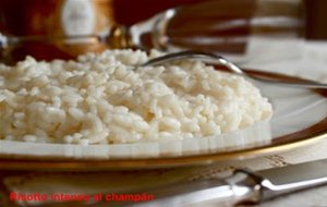 Risotto Intenso Al Champán
