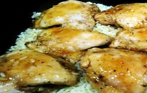 Contramuslos De Pollo A La Miel 
