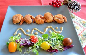 Gambas Con Bechamel
