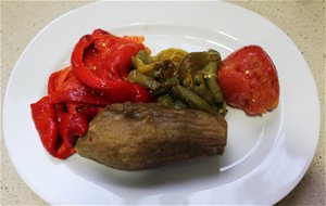 Verduras Al Horno Con Ventresca De atún