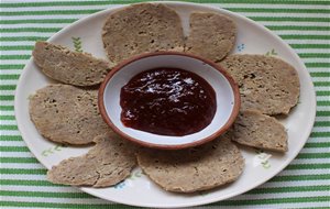 Rollito De Carne Con Mermelada De tomate