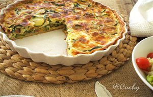 Quiché De Calabacín Y Jamón
