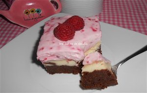 Raspberry Cheesecake Brownie
