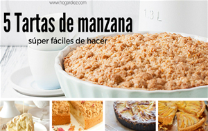 5 Tartas De Manzanas Muy Fáciles De Hacer
