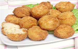 Croquetas De Arroz Y Merluza
