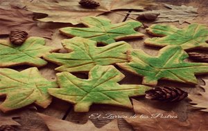 Galletas Hojas De Otoño
