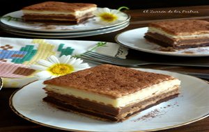 Tarta De Galletas A Los Tres Chocolates
