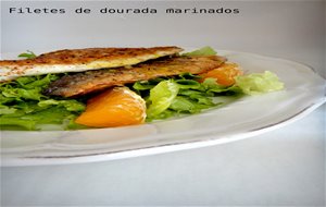 Filetes De Dourada Marinados
