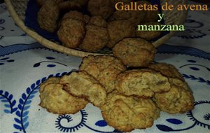 Galletas De Avena Y Manzana
