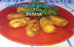 Croquetas De Bacalao Y Patata
